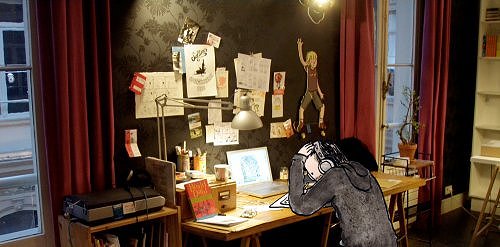 mon bureau à l’atelier img1